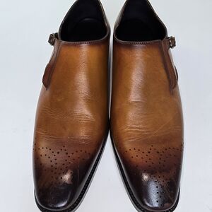 Men's Brown Leather Dress Shoes